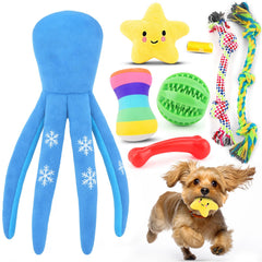 8-Piece Puppy Toy Set for Small Dogs