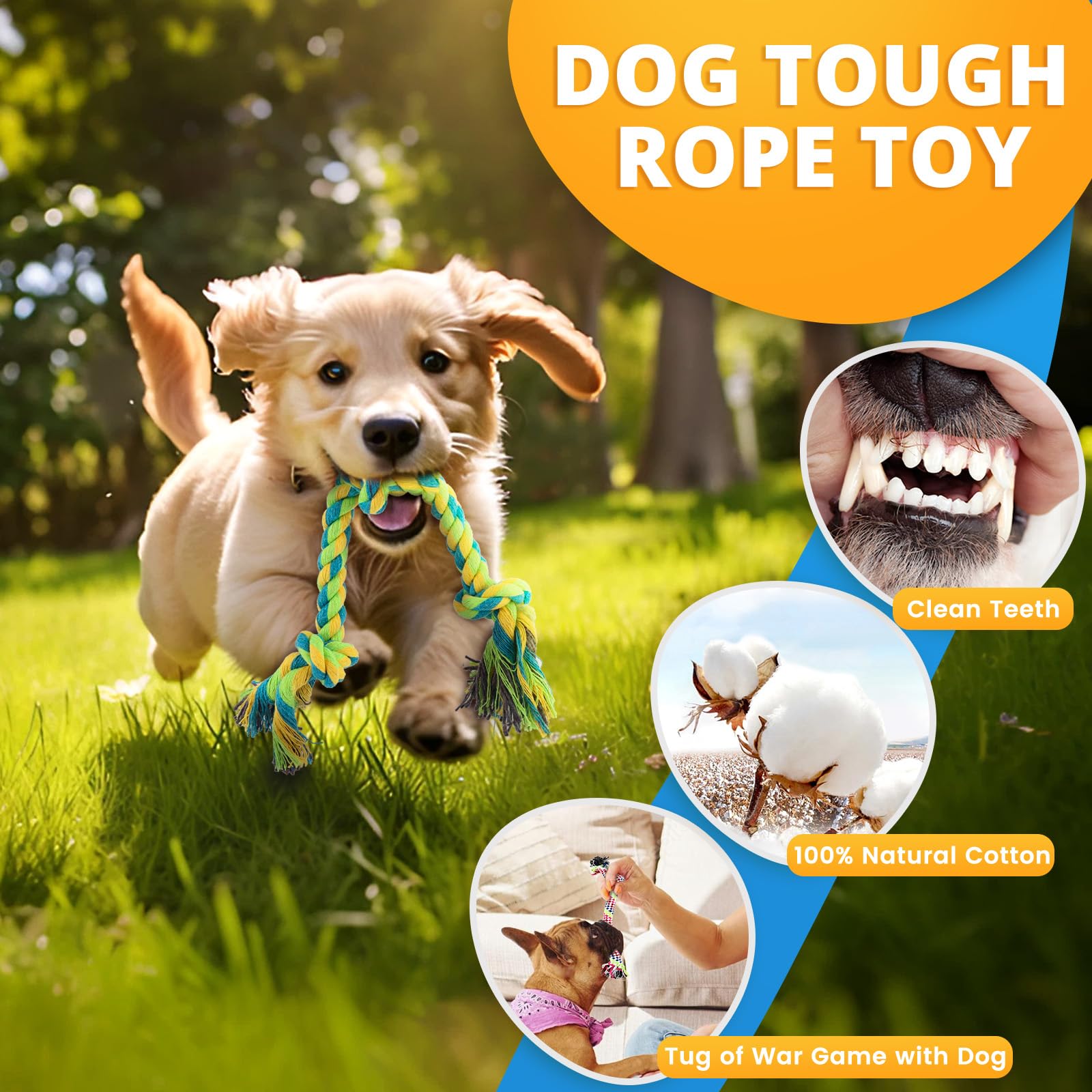 8-Piece Puppy Toy Set for Small Dogs
