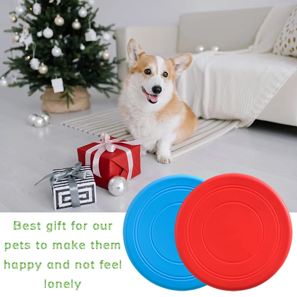 6-Pack Soft Flying Dog Discs for Small & Medium Dogs